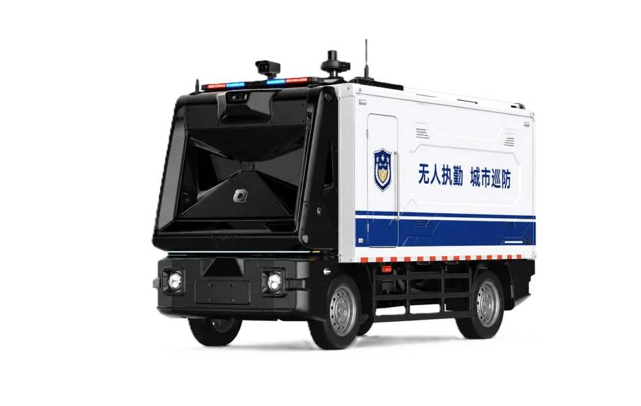 无人安防巡检车